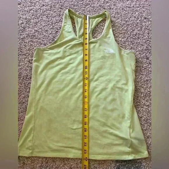 The North Face Neon Green Workout Racerback Tank - Picture 7 of 8